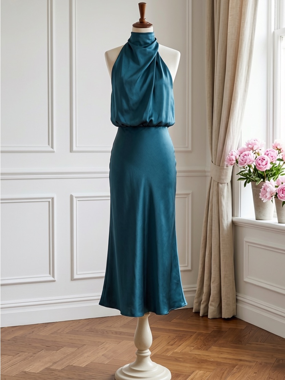 Petal & Pup Annabelle Dress in Teal